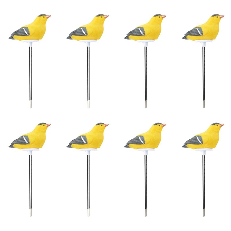 Gardening Tools Yellow - 8X Testeur d'humidité du sol, alarme