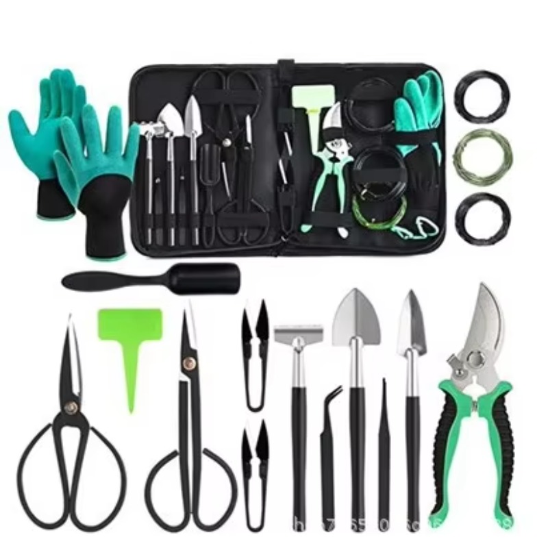 Gardening Tools Scissors - Ensemble d'outils de jardin multifonctionnels ergonomiques