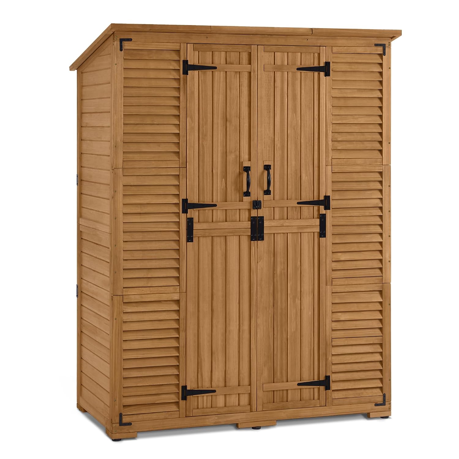 Gardening Tools - Armoire de rangement extérieure avec étagères,