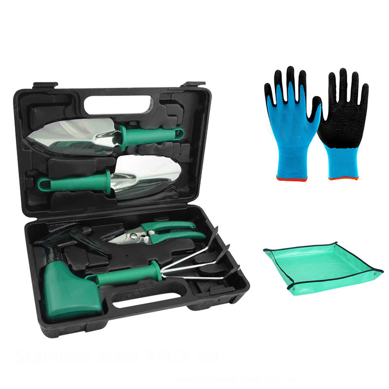Gardening Tools Set - Ensemble d'outils de jardinage en acier