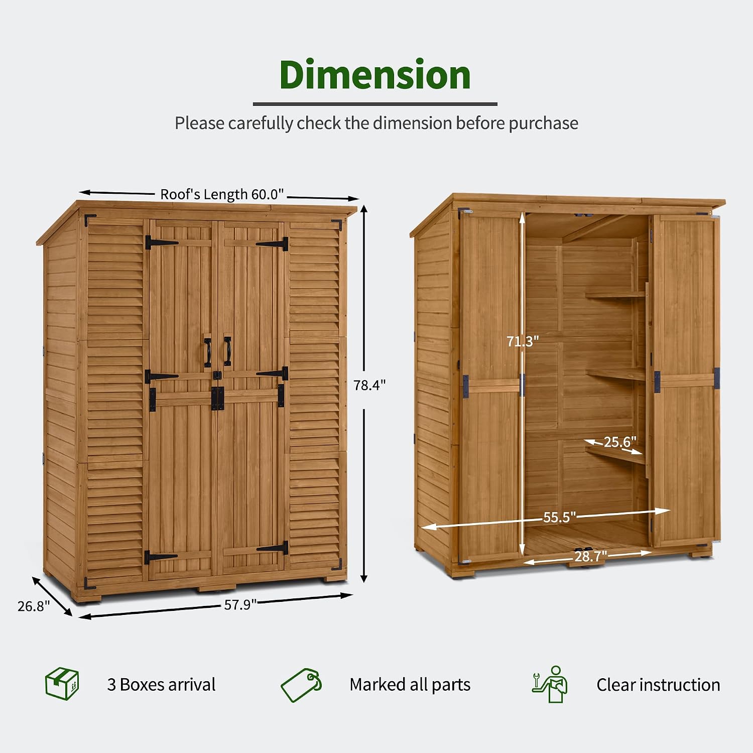 Armoire de rangement extérieur - Gardening Tools avis et prix