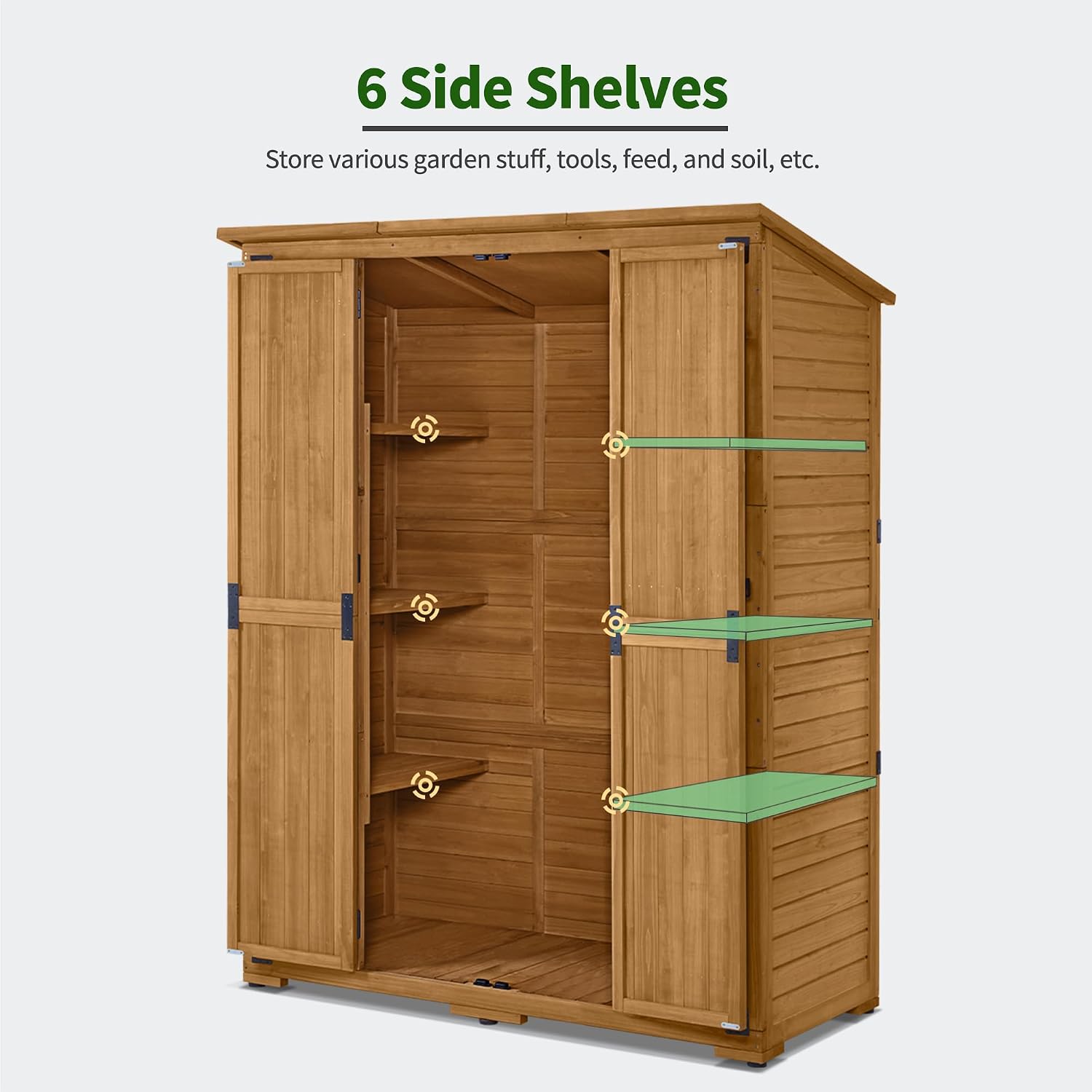 Armoire de rangement extérieur - Gardening Tools avis et prix
