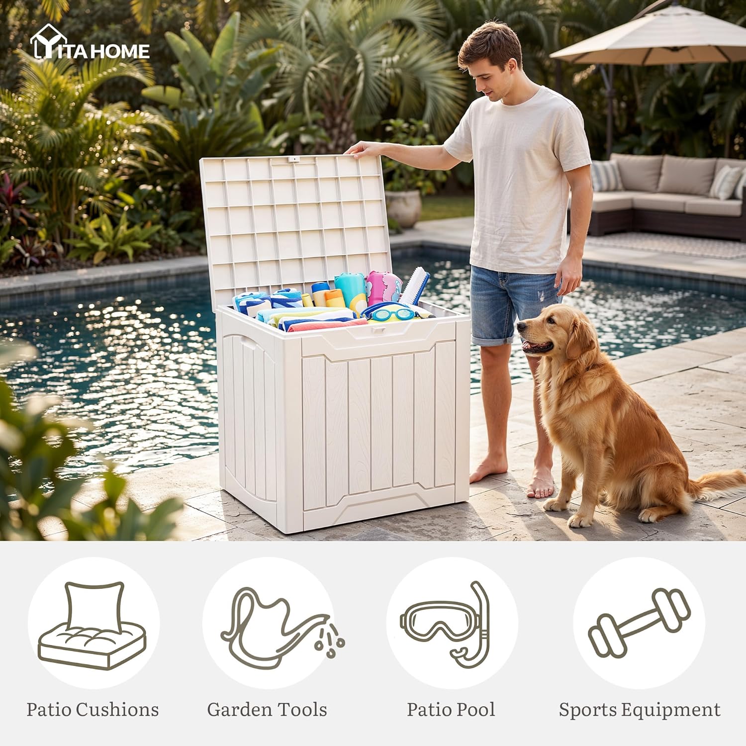 Ensemble de 2 boîtes de rangem - Gardening Tools Set avis et prix