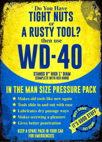 Vintage rétro WD40 Spray Garag - Gardening Tools Vintage avis et prix