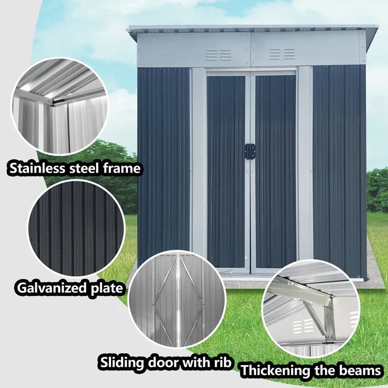 Maisonnette modulaire en métal - Gardening Tools avis et prix