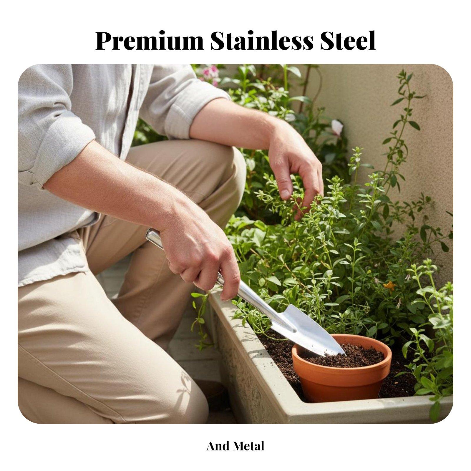 Mini-truelle en acier inoxydab - Gardening Tools Trowel avis et prix