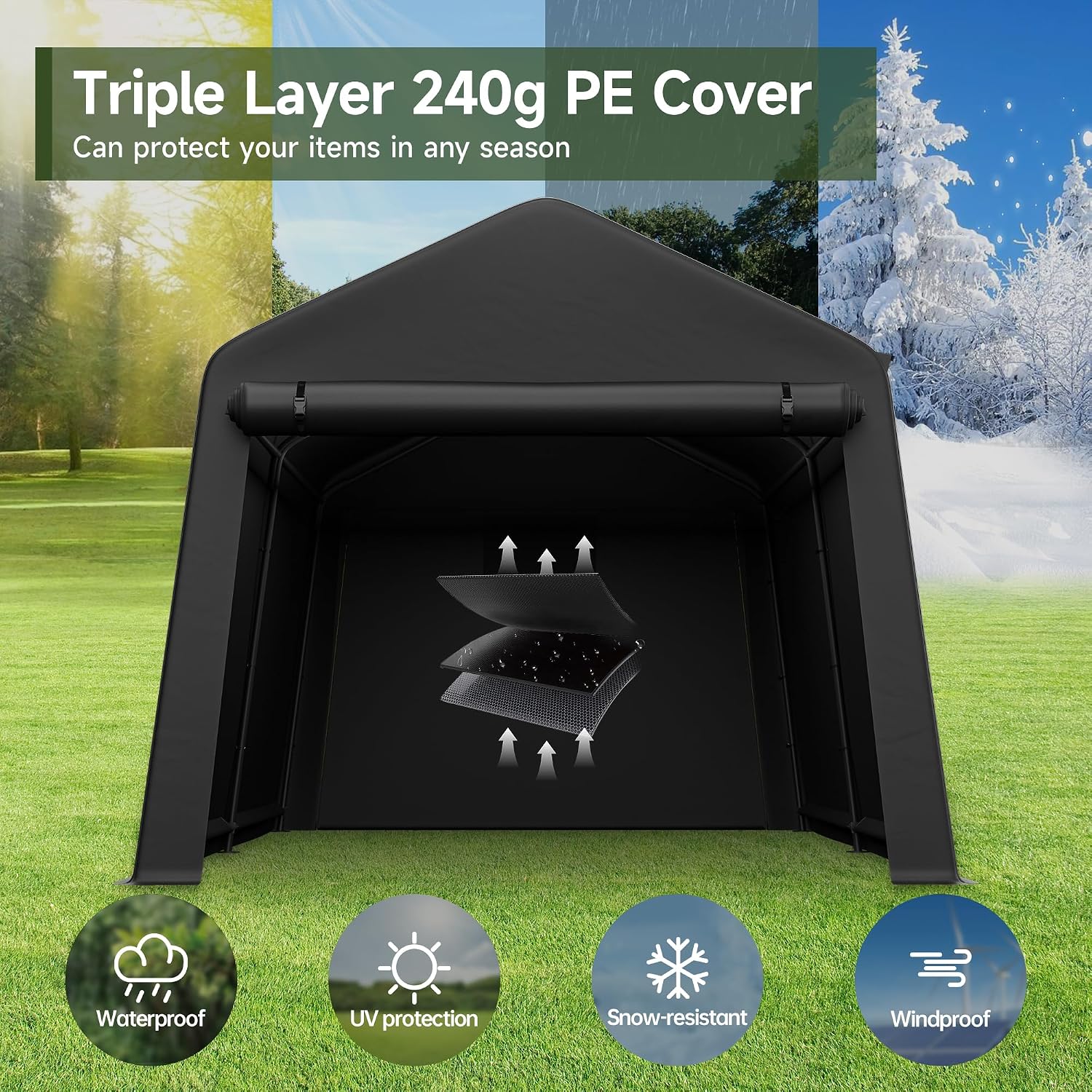 Abri de jardin portable pour l - Gardening Tools avis et prix