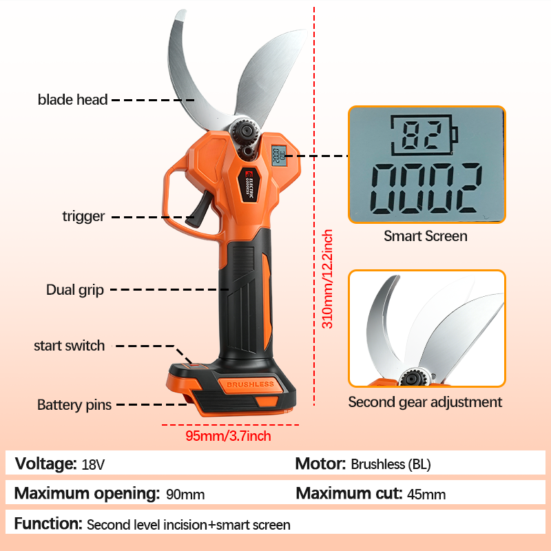 Cisaille électrique sans fil G - Gardening Tools Scissors avis et prix